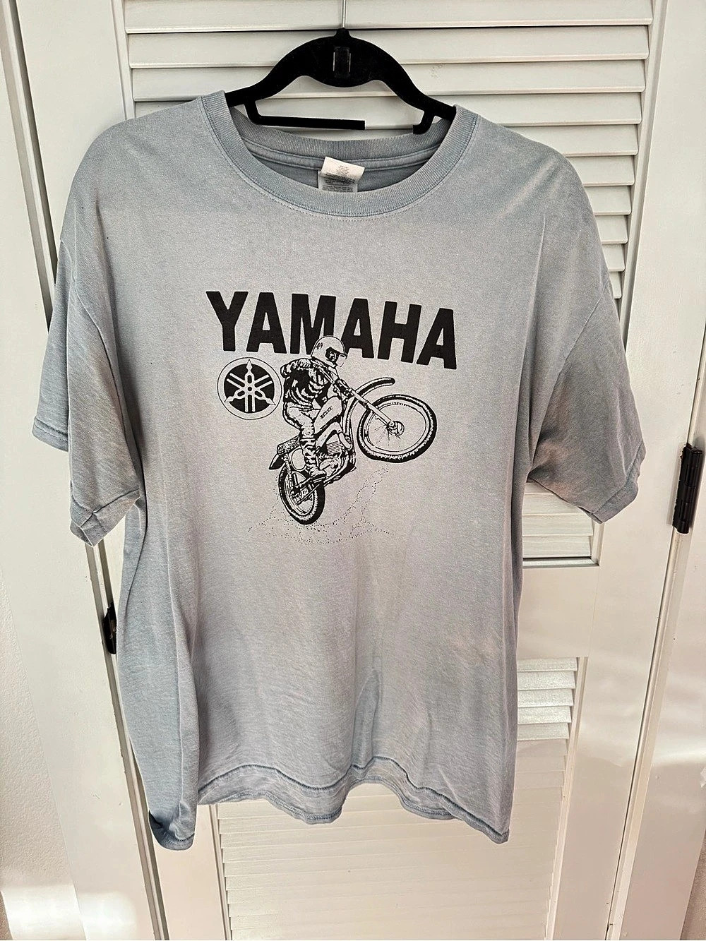 Yamaha Graphic Tee in Gray Size Large